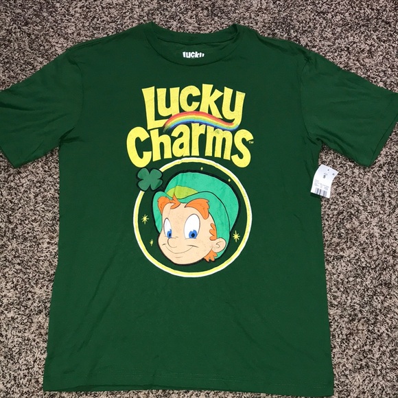 Lucky Charms Graphic Unisex Oversized Relaxed Tee shirt Size Medium | NWT! - Picture 1 of 3